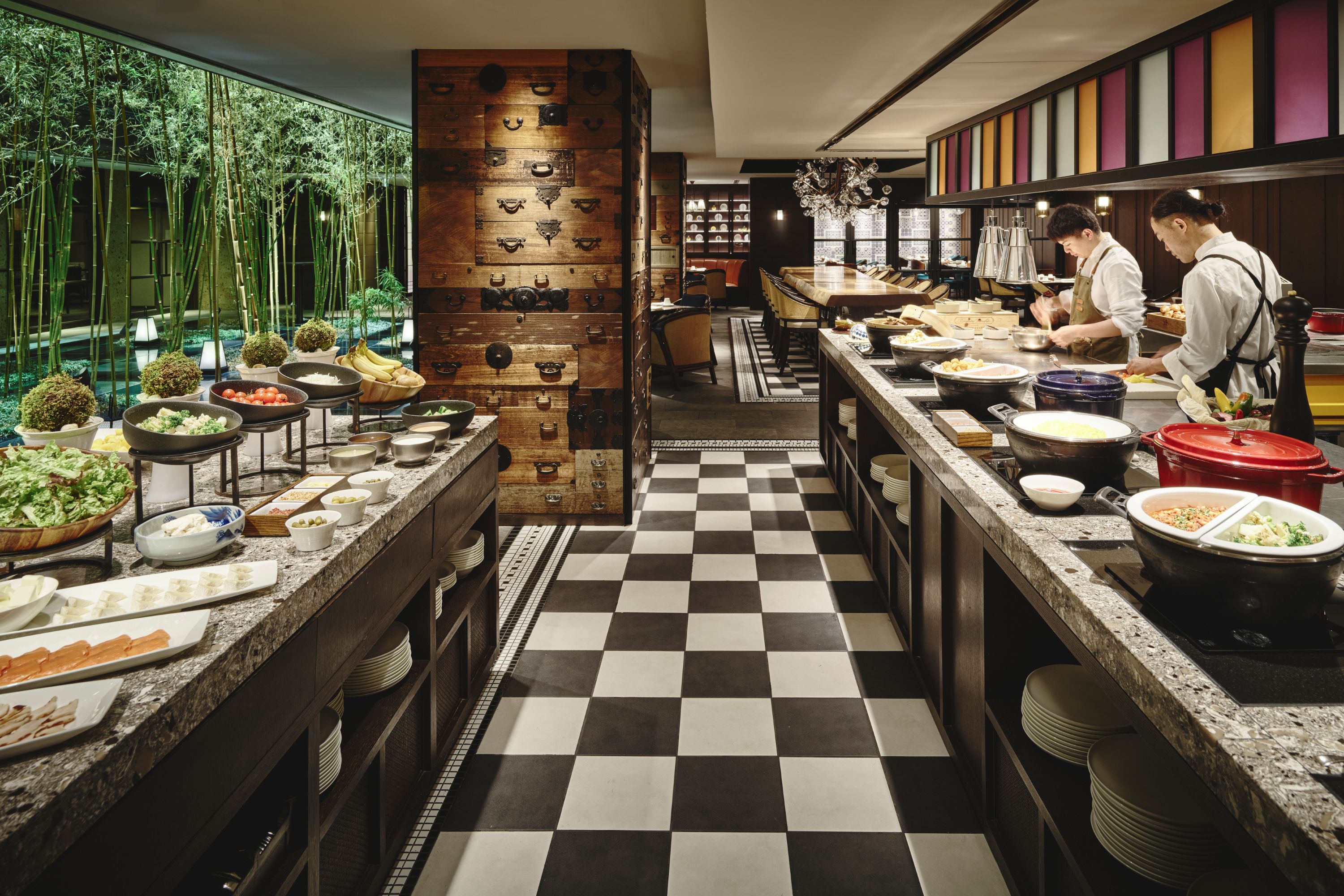 Grill 54th restaurant Kitchen
